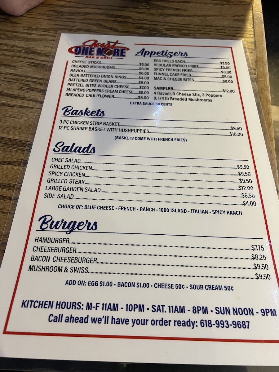 Just One More Bar & Grill - 1