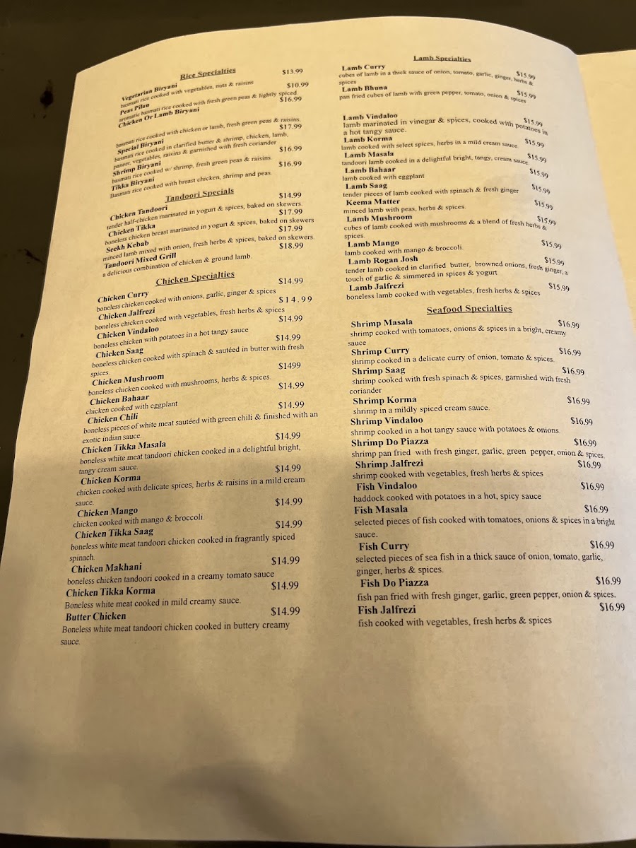 Kashmir Indian Restaurant - 1