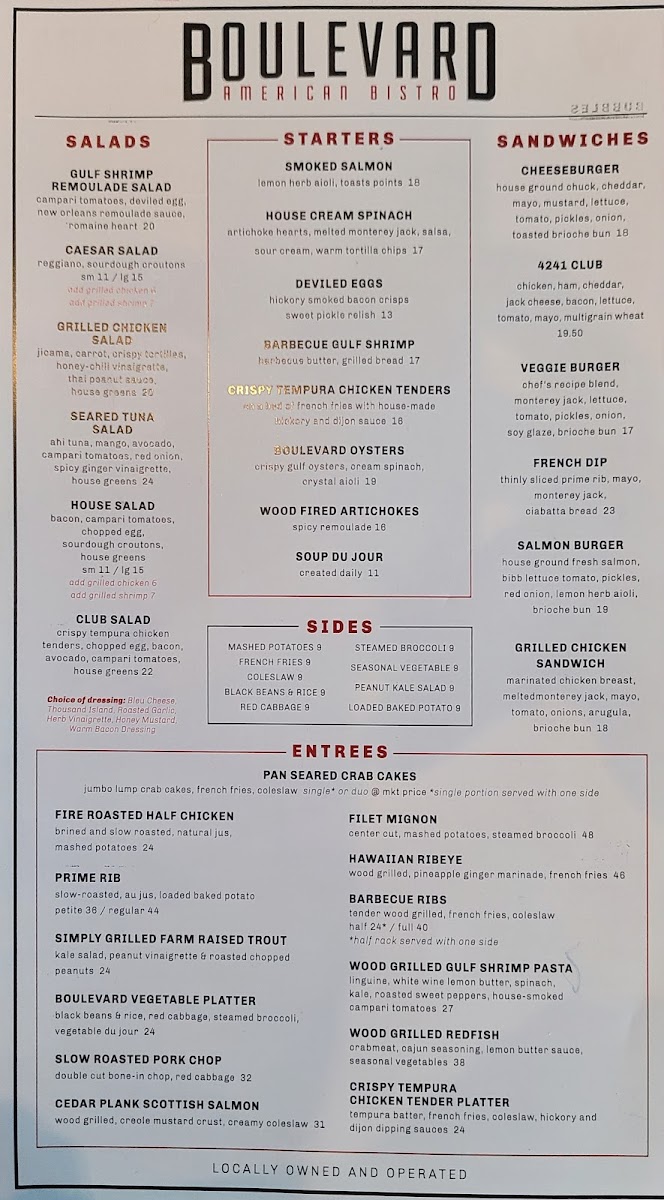 Boulevard American Bistro - 1