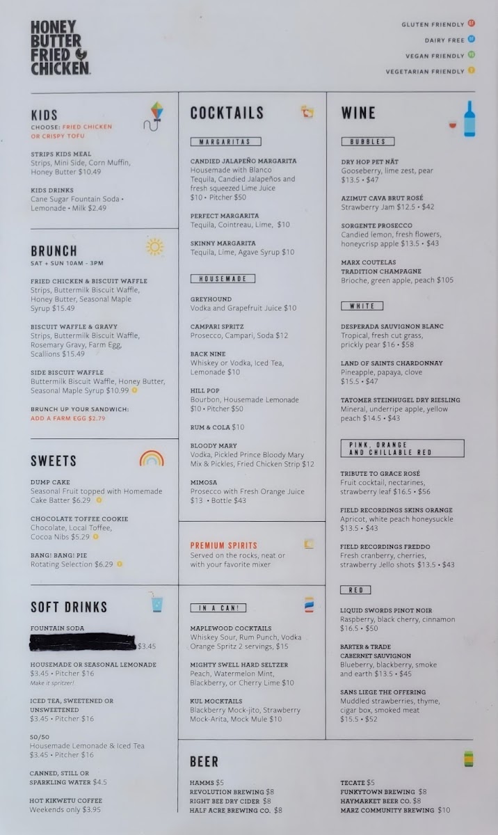 Honey Butter Fried Chicken - 1