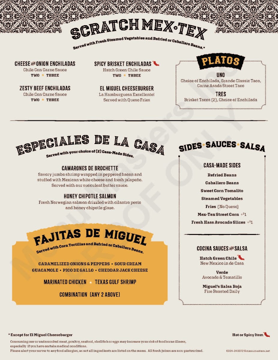 Miguel's Mex Tex Cafe - 3