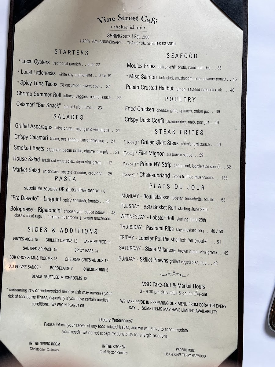 Vine Street Café - 1