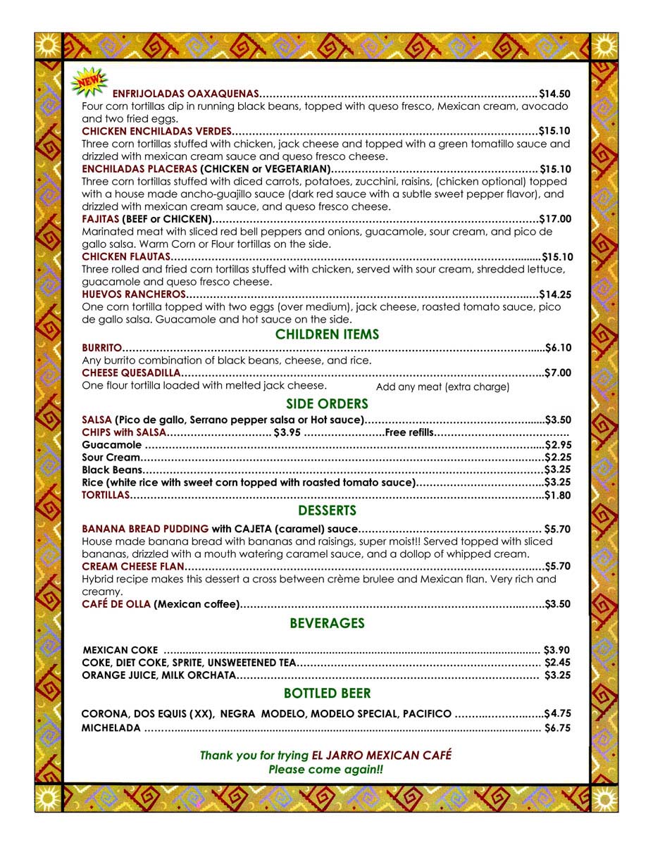 El Jarro Mexican Cafe - 1