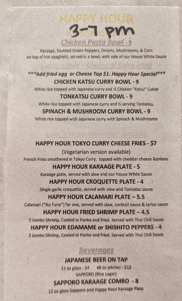 Hurry Curry of Tokyo - South Lake Union - 6