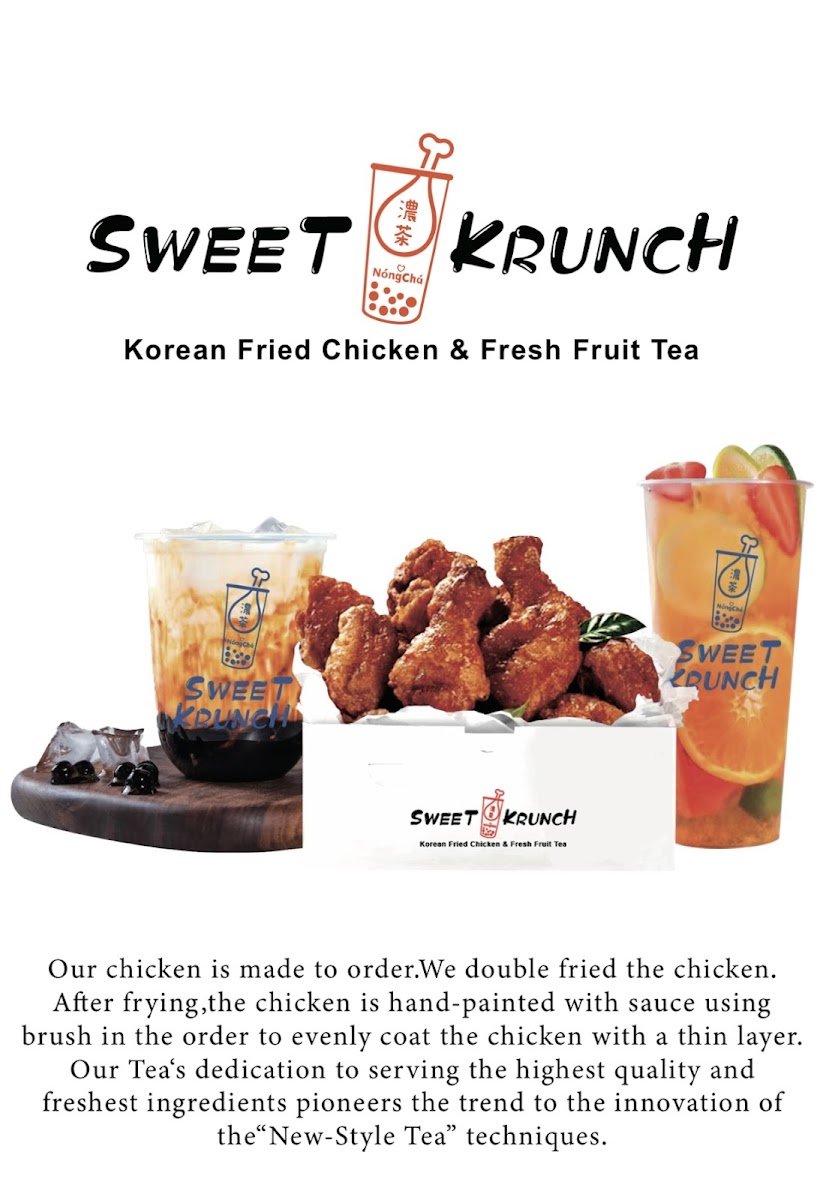 Sweet Krunch Newnan•Korean Fried Chicken&Boba Tea - 6
