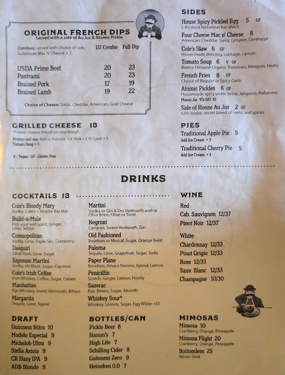 Cole's French Dip - 1