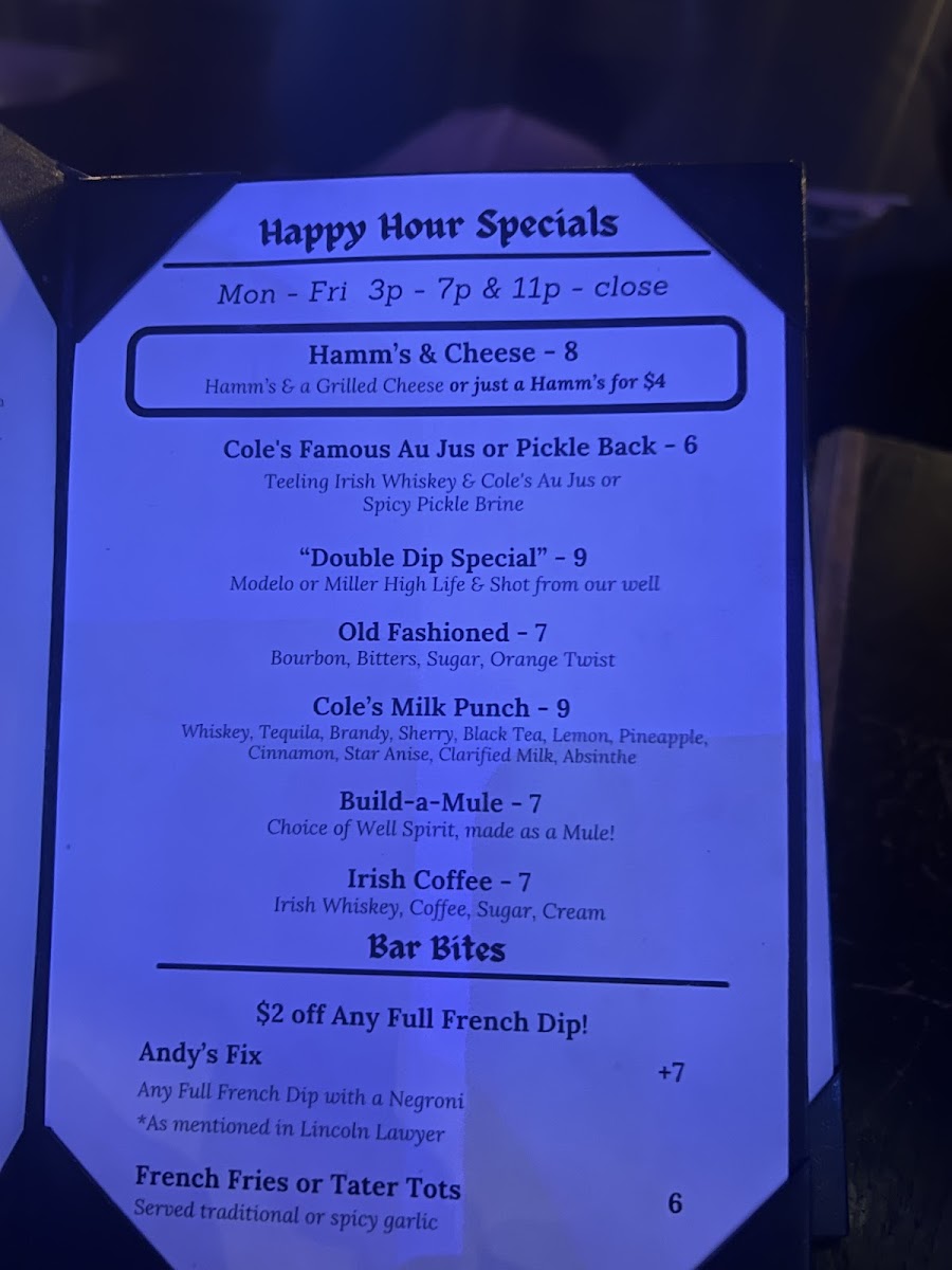 Cole's French Dip - 10