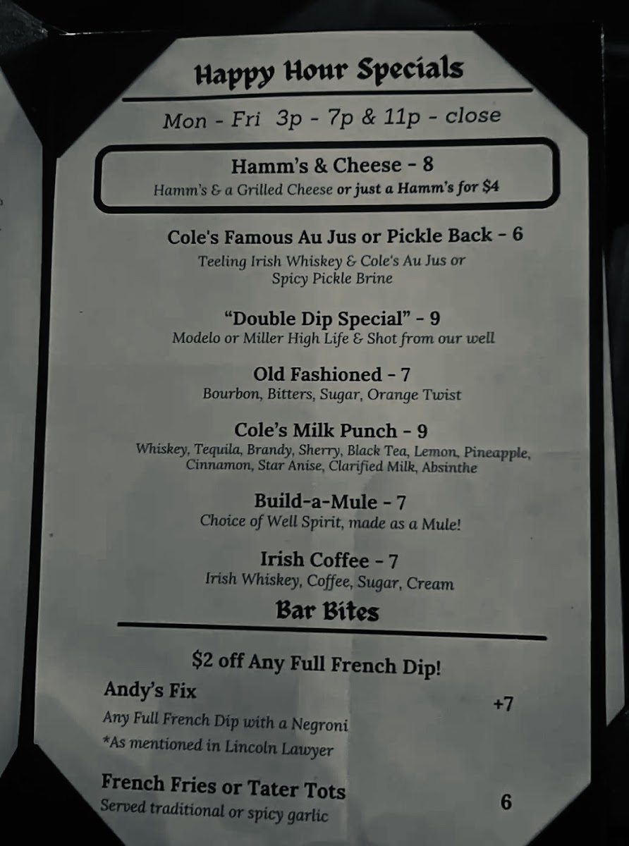 Cole's French Dip - 9