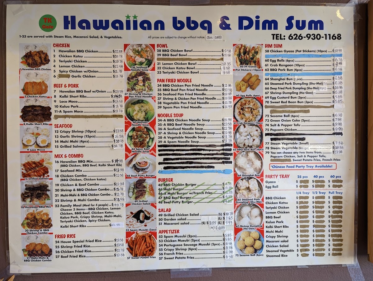 TK Cafe & Hawaiian BBQ - 1
