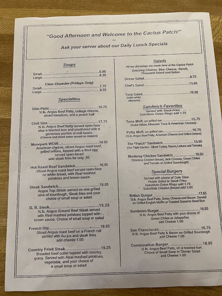 Cactus Patch Restaurant - 2