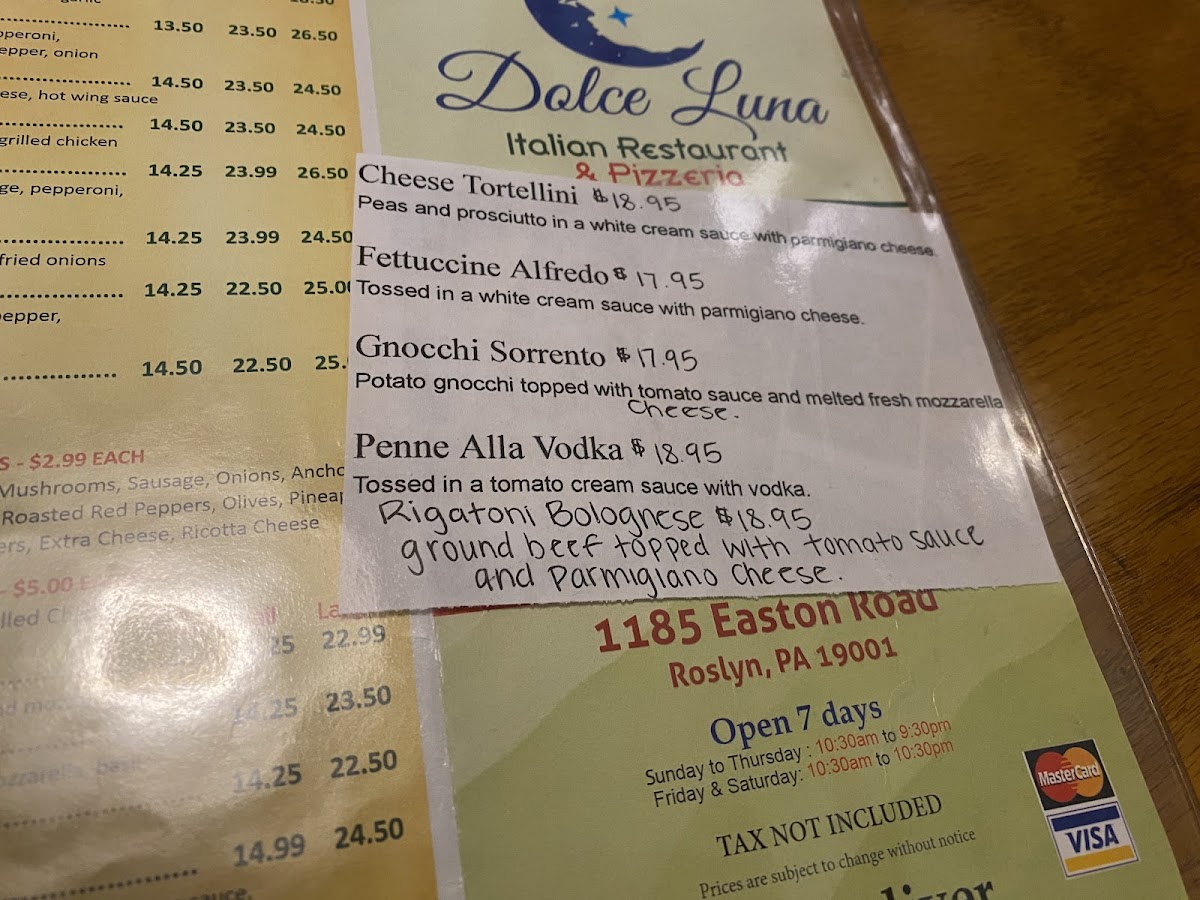 Dolce Luna Italian Restaurant & Pizzeria - 2