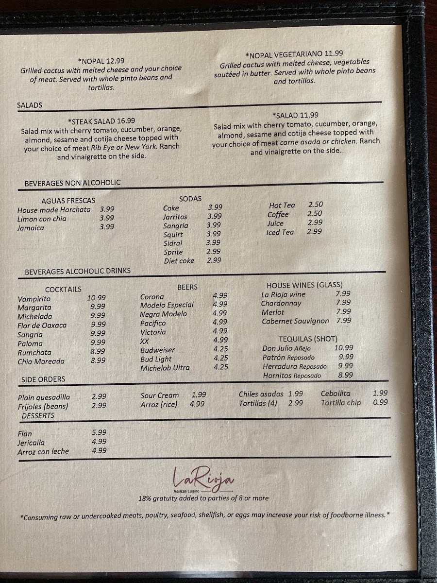 La Rioja Mexican Cuisine - 8