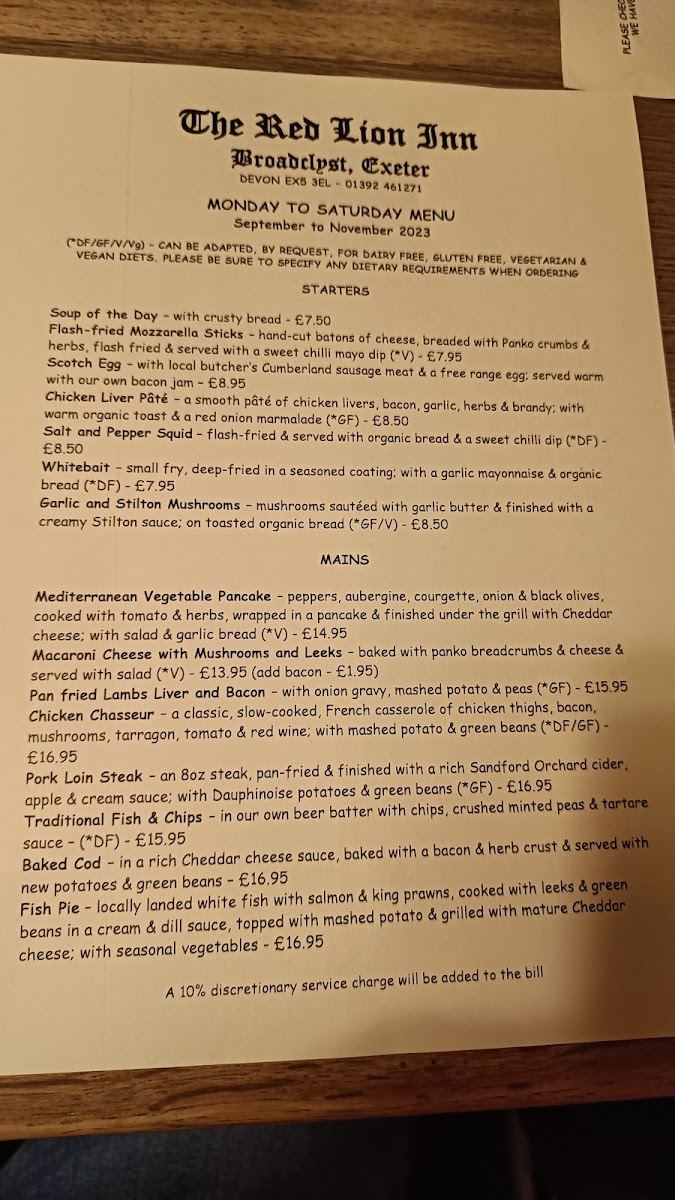 The Red Lion Inn, Exeter - 1