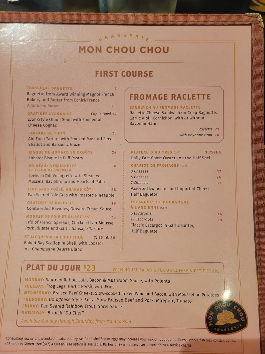 Brasserie Mon Chou Chou - 1