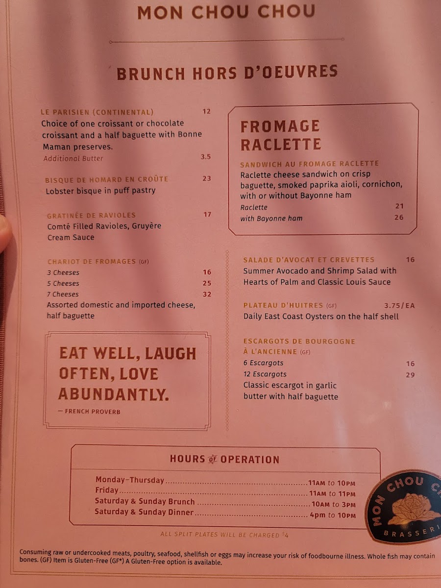 Brasserie Mon Chou Chou - 7