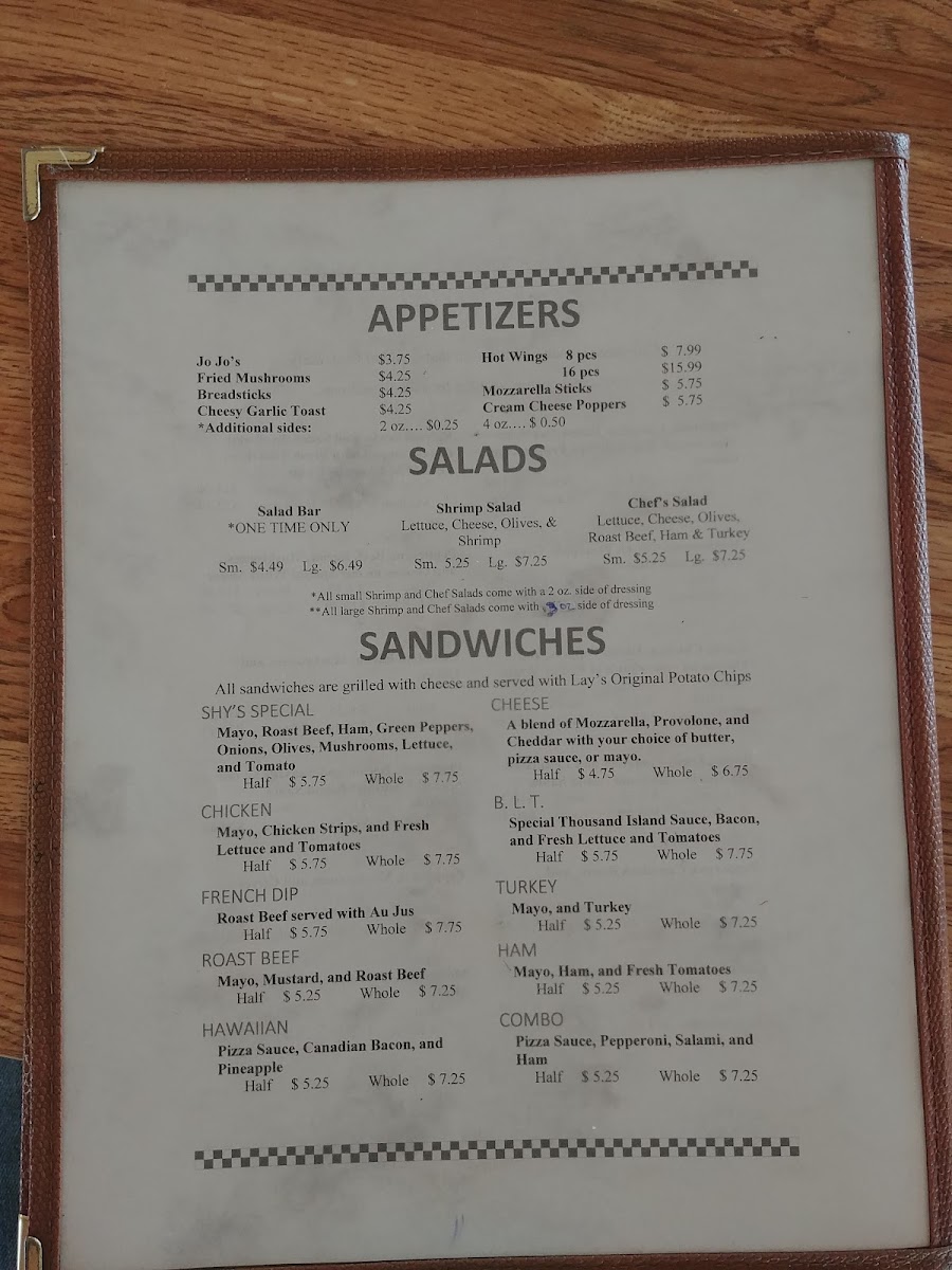 Shy's Pizza Connection - 10