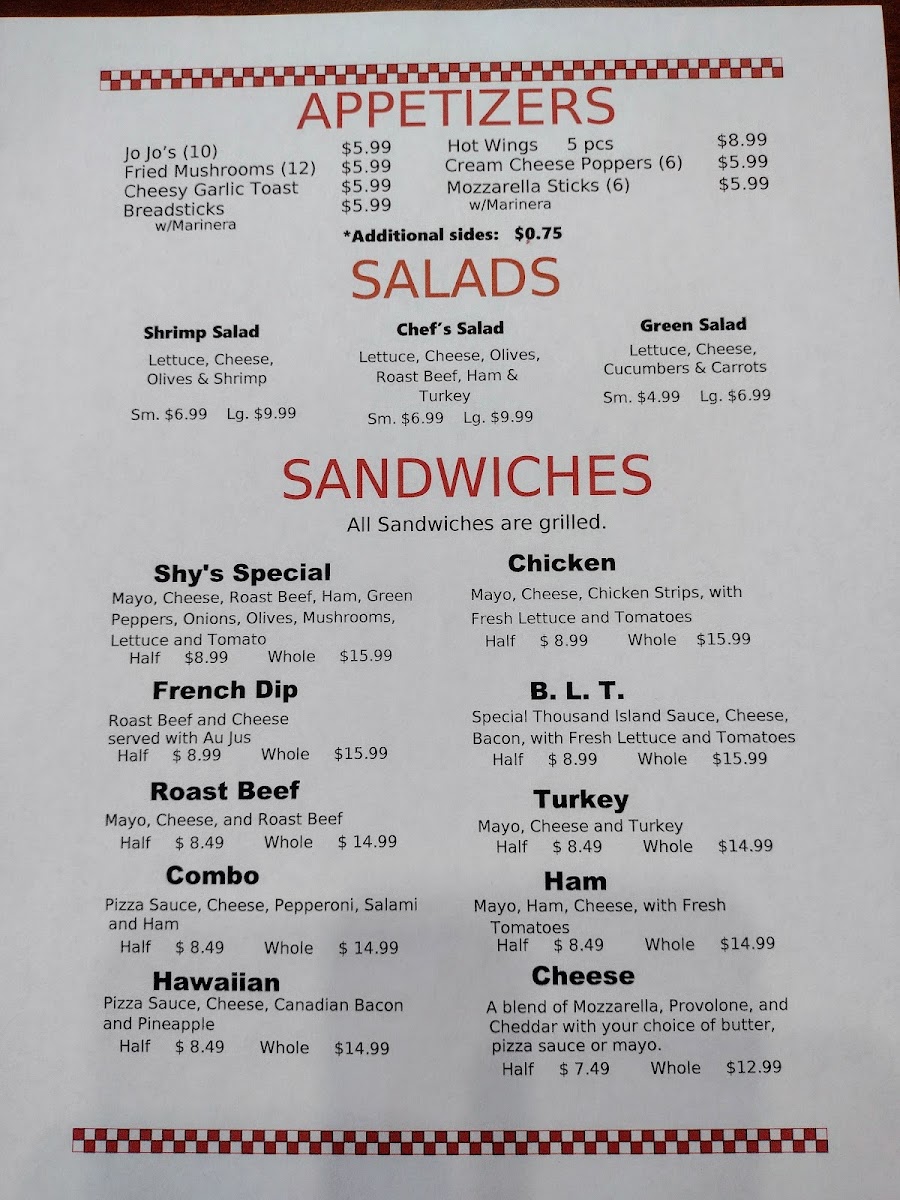 Shy's Pizza Connection - 2