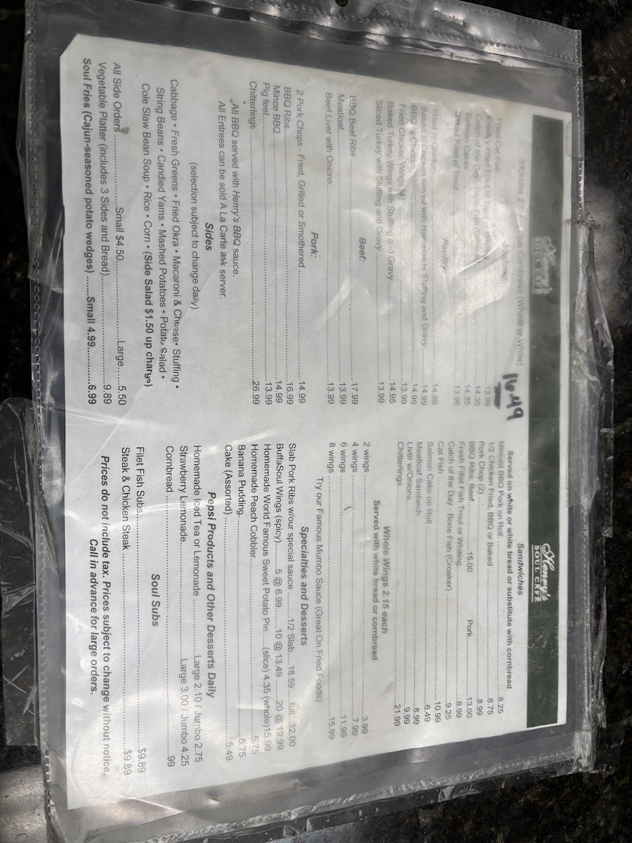 Henry's Soul Cafe - 9