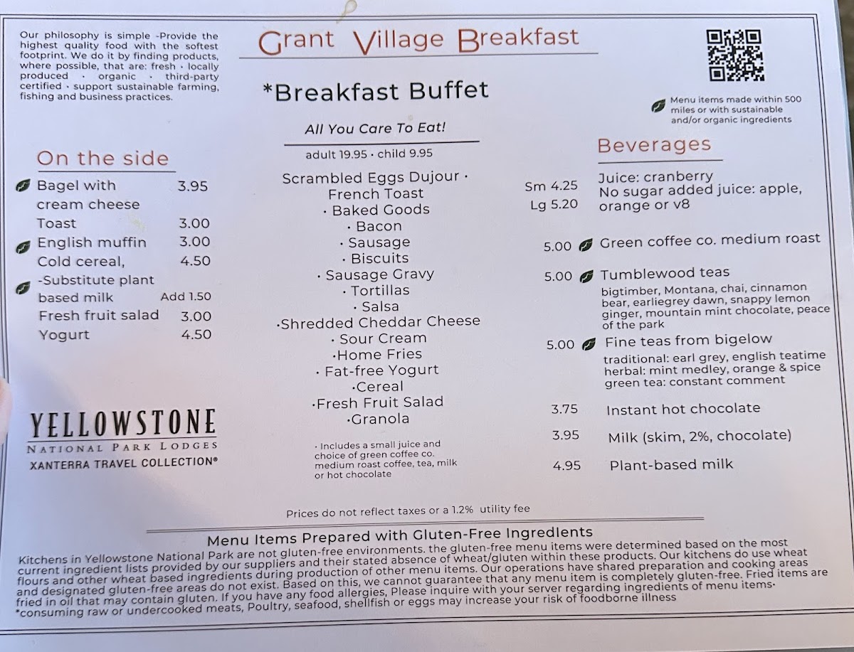 Grant Village Dining Room - 2