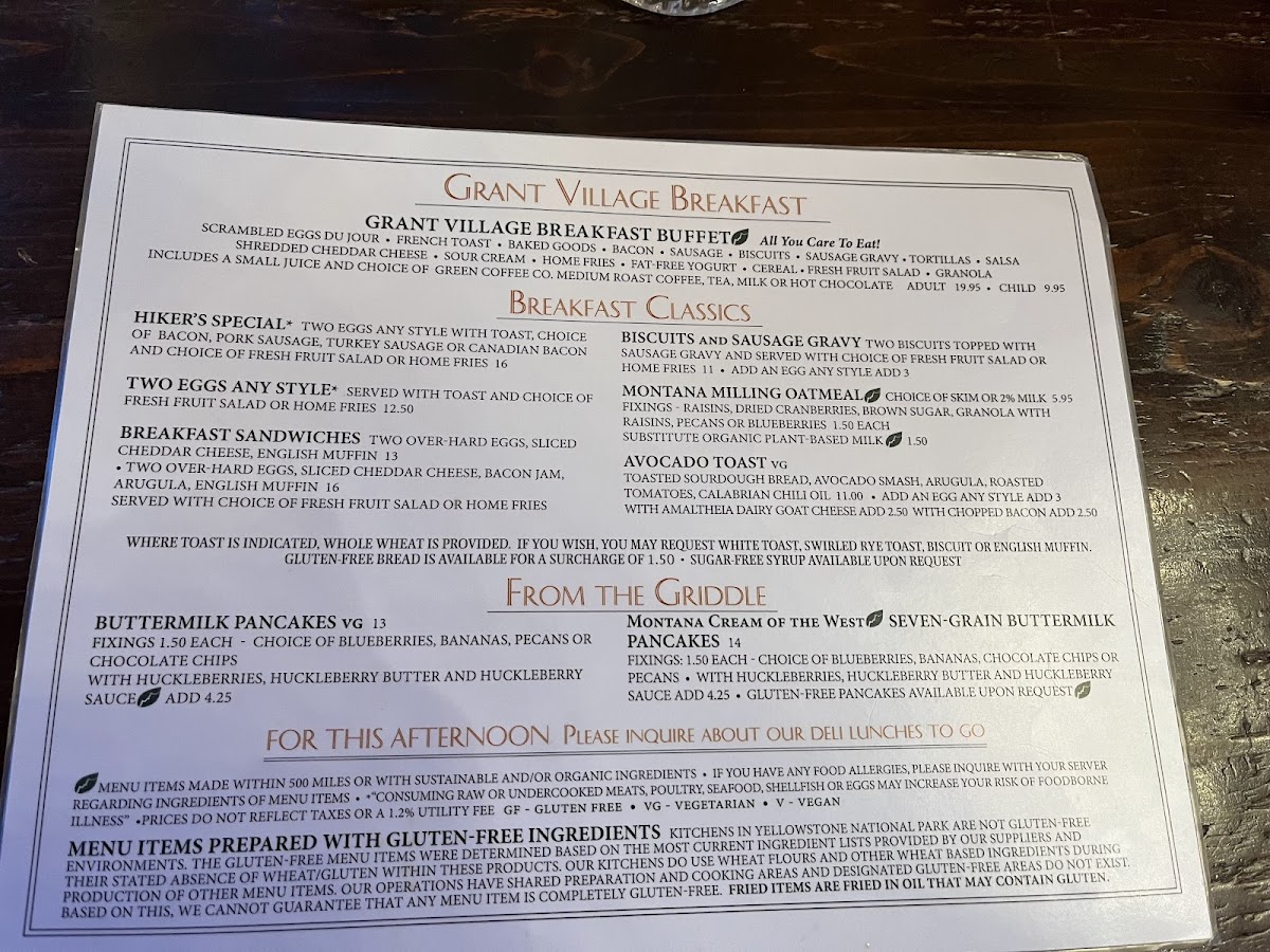 Grant Village Dining Room - 5