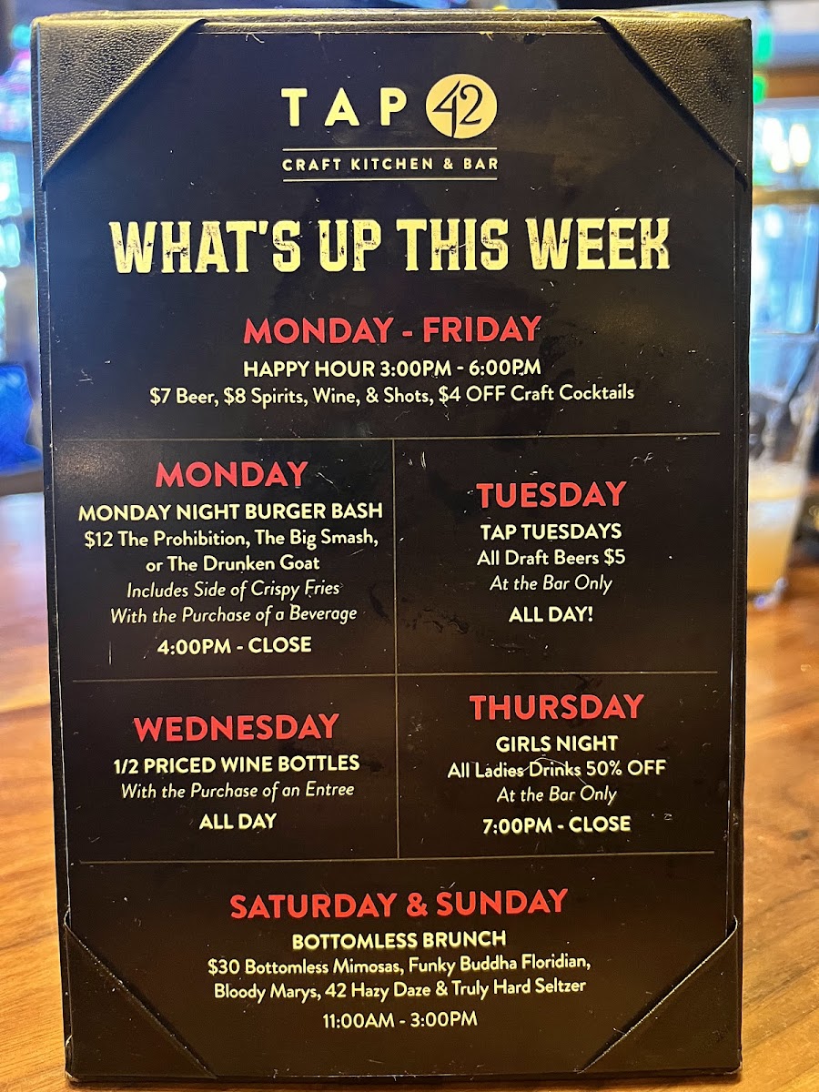 Tap 42 Craft Kitchen & Bar - Coral Gables - 4