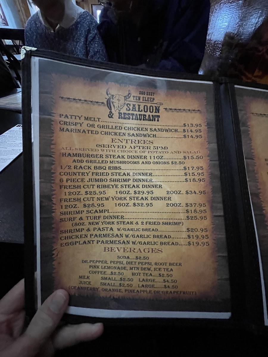 Ten Sleep Saloon & Steakhouse - 10