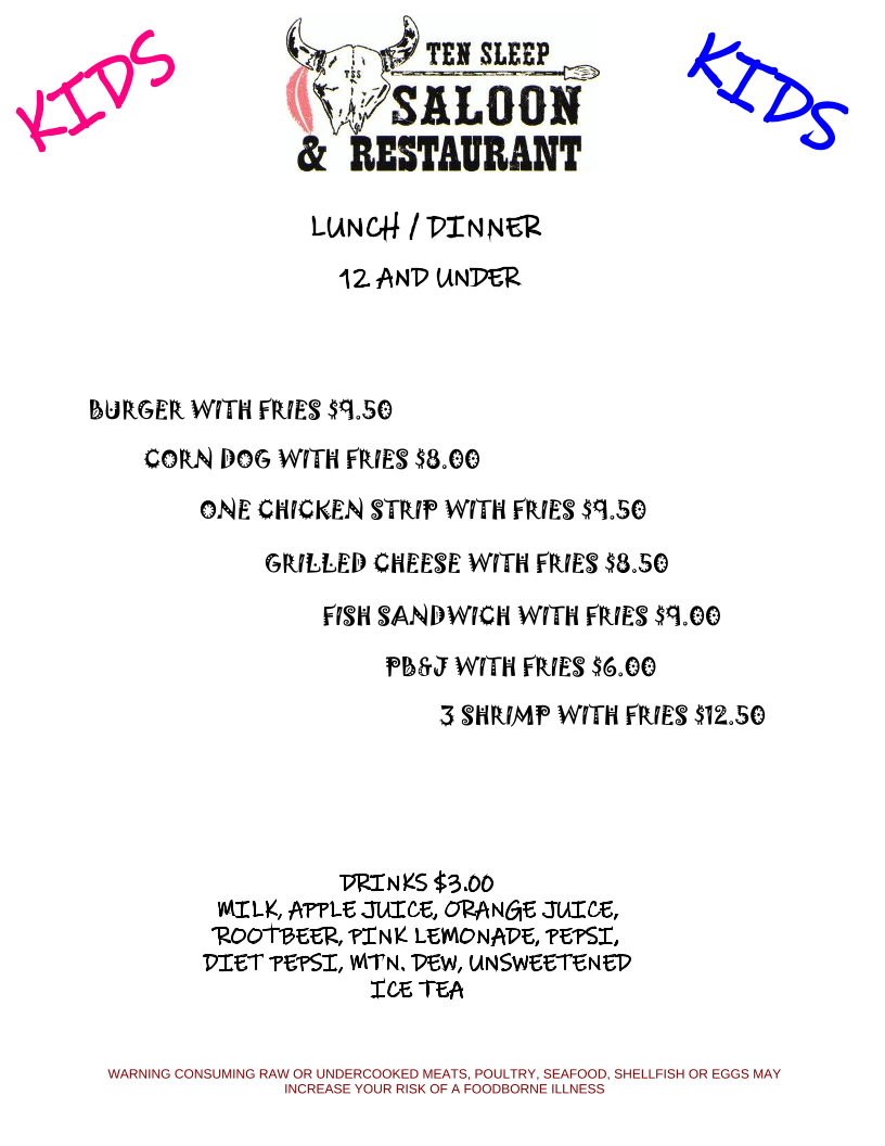 Ten Sleep Saloon & Steakhouse - 3