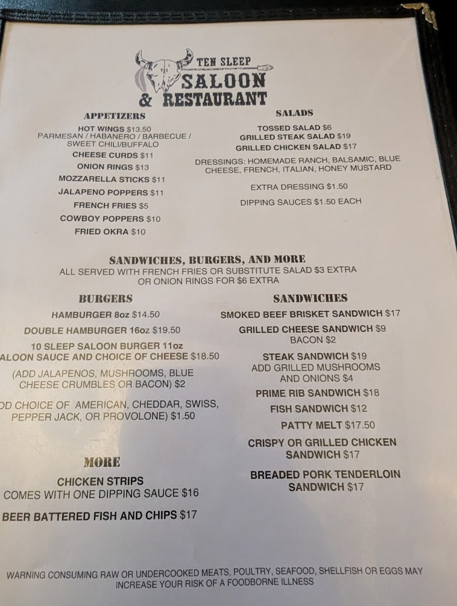 Ten Sleep Saloon & Steakhouse - 4