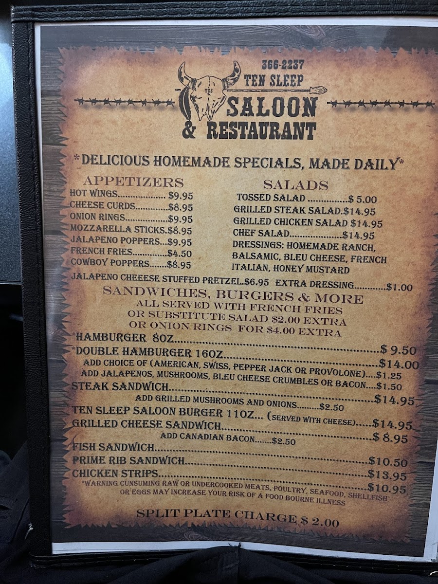 Ten Sleep Saloon & Steakhouse - 6