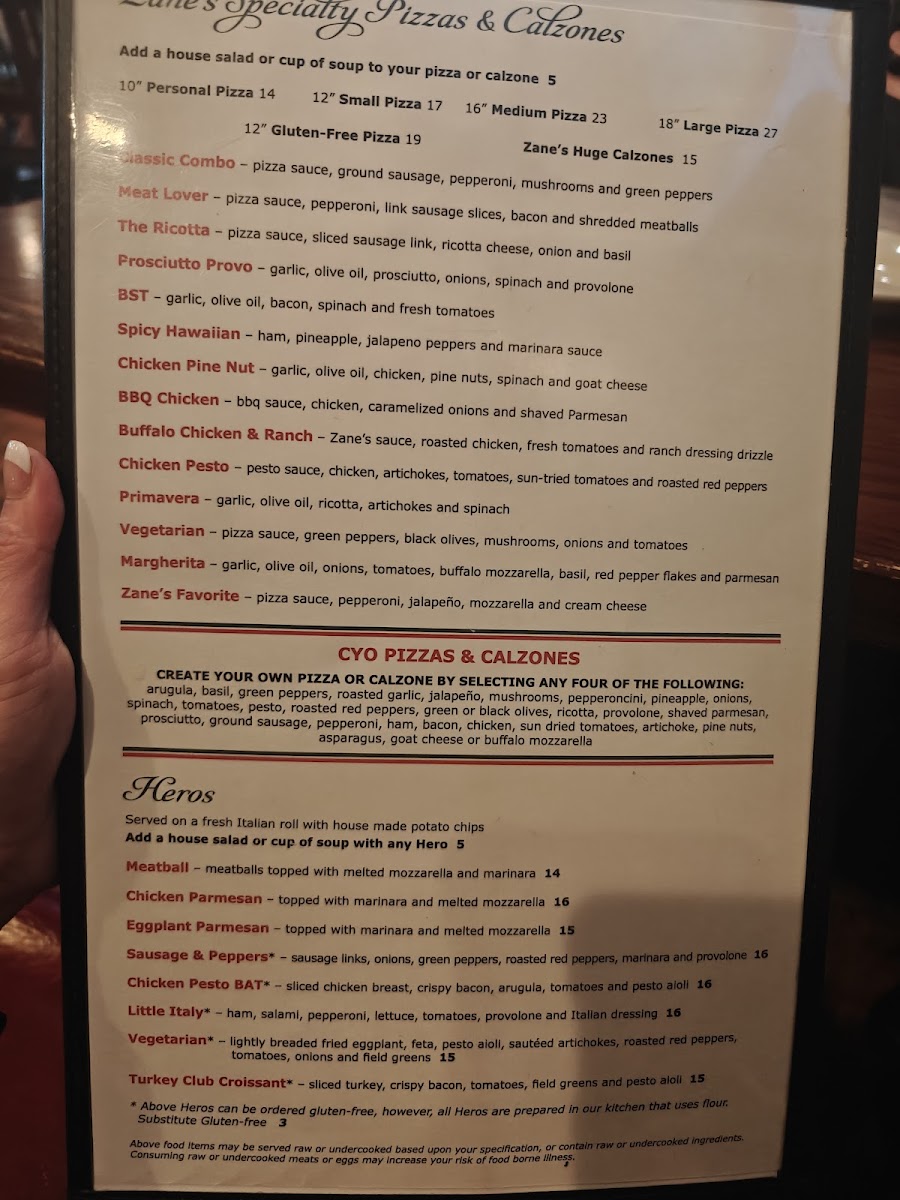 Zane's Italian Bistro - 8