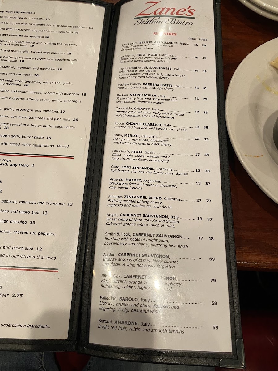 Zane's Italian Bistro - 9