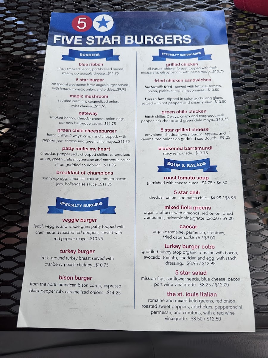 5 Star Burgers - 5
