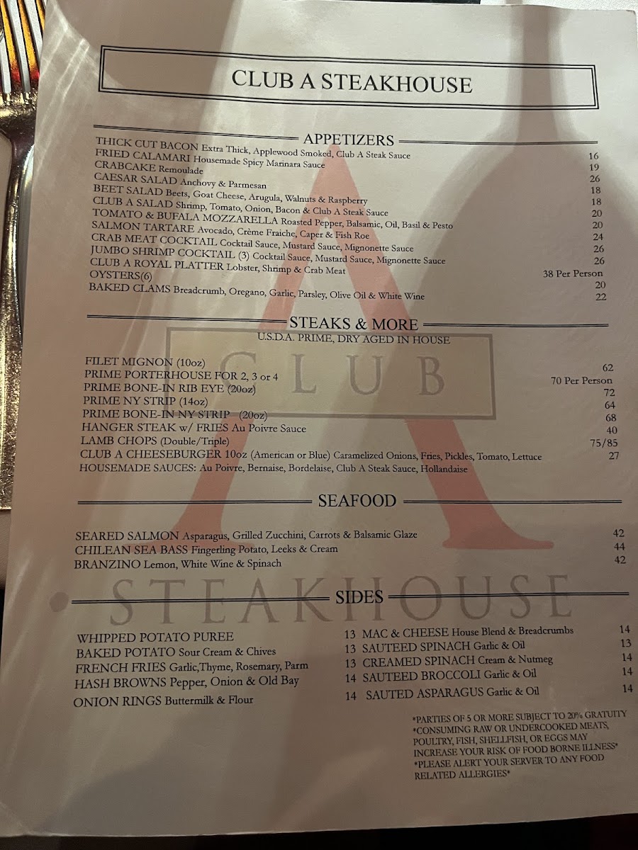 Club A Steakhouse - 3