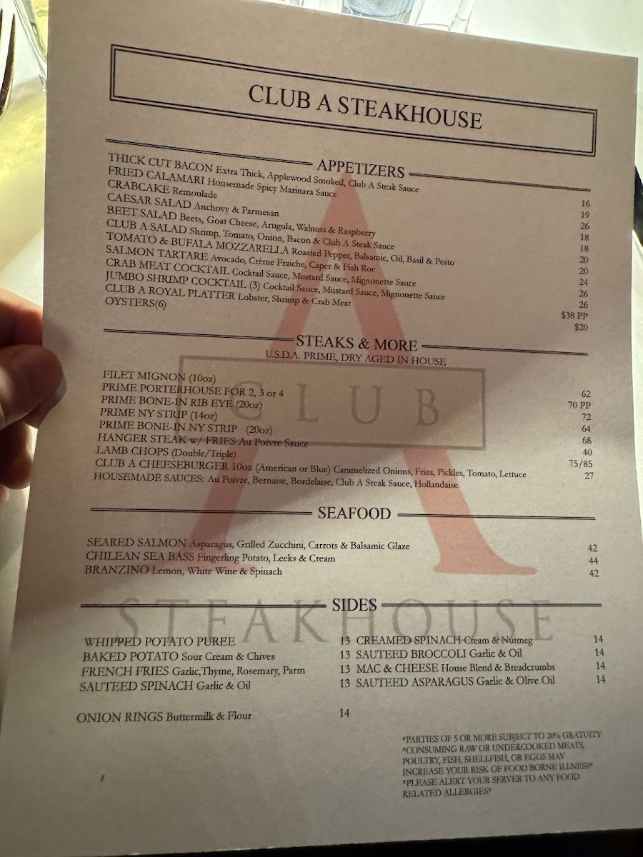 Club A Steakhouse - 5