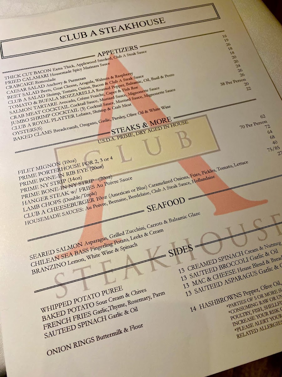 Club A Steakhouse - 8