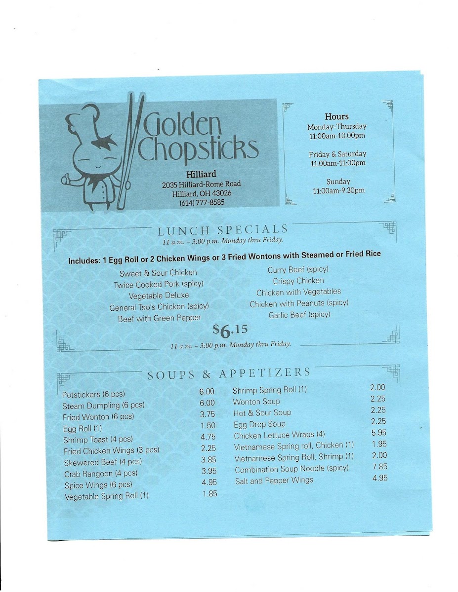 Golden Chopsticks - 7