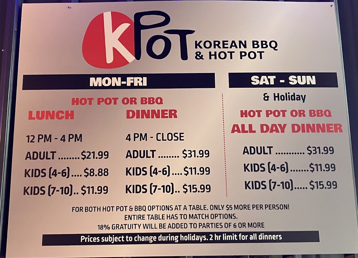 KPOT Korean BBQ & Hot Pot - 3