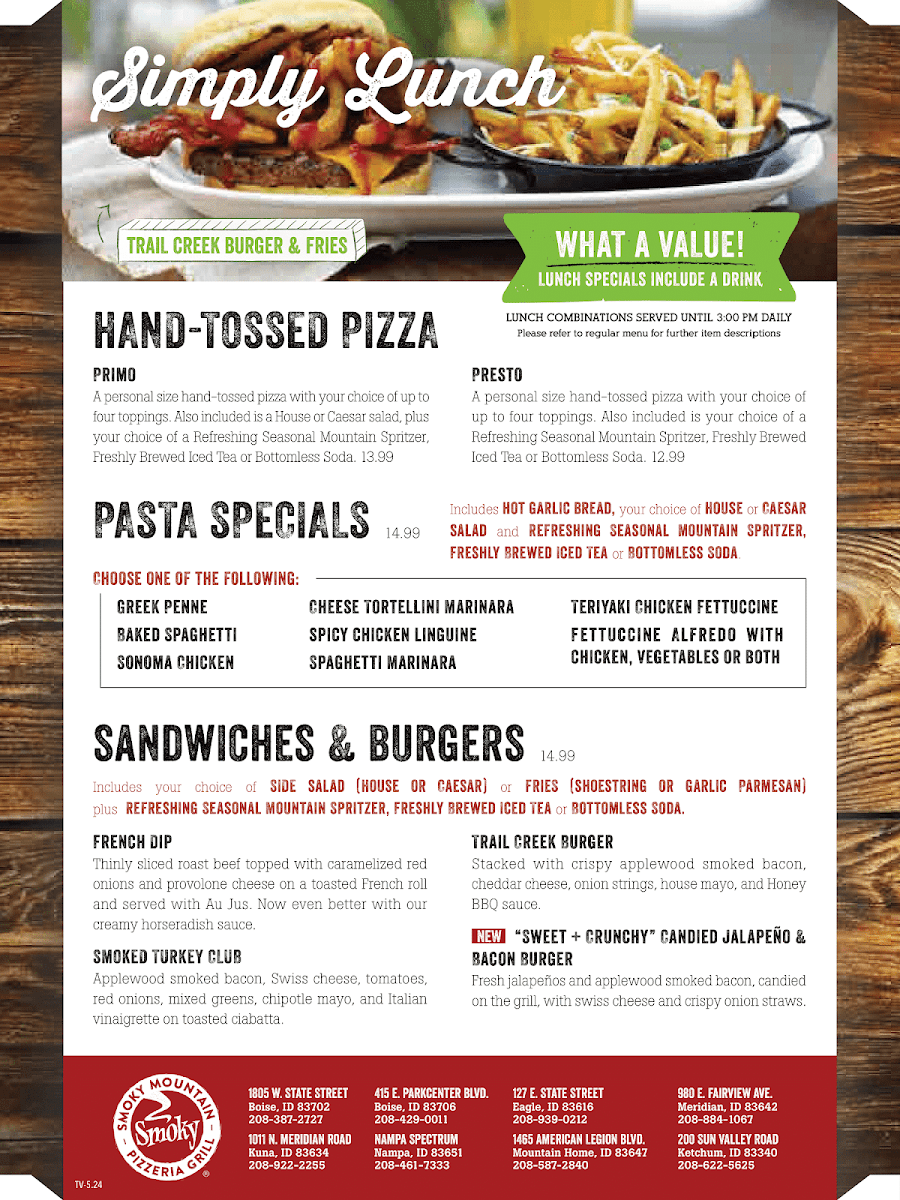 Smoky Mountain Pizzeria Grill - 2