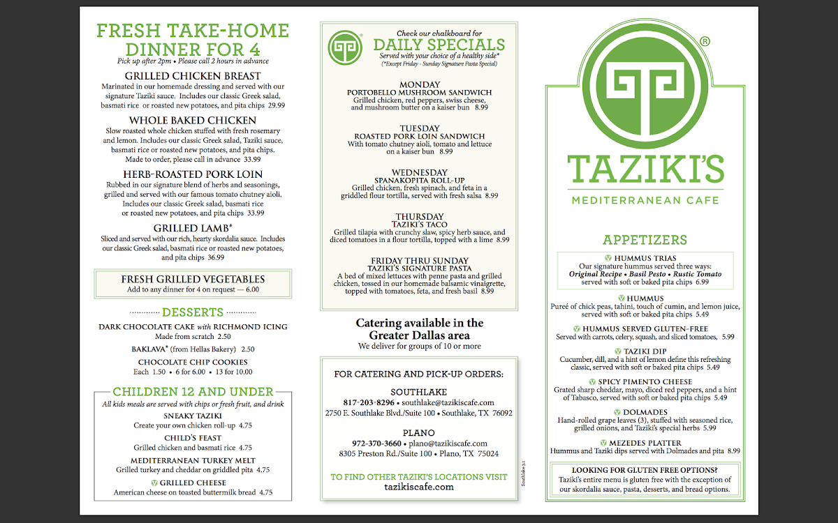 Taziki's Mediterranean Cafe - Plano - 8