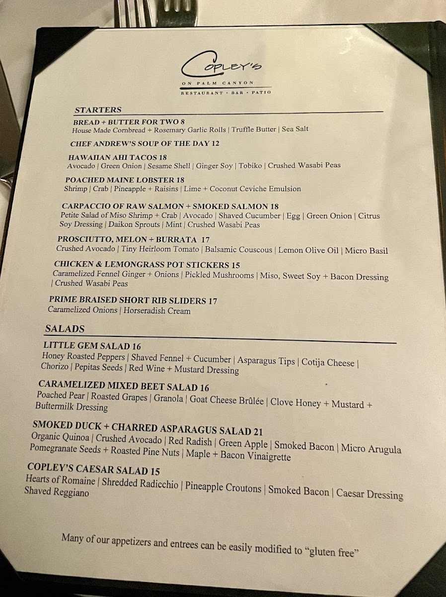 Copley's on Palm Canyon - 3