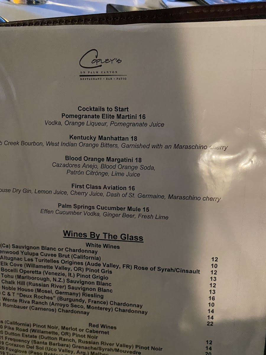 Copley's on Palm Canyon - 9