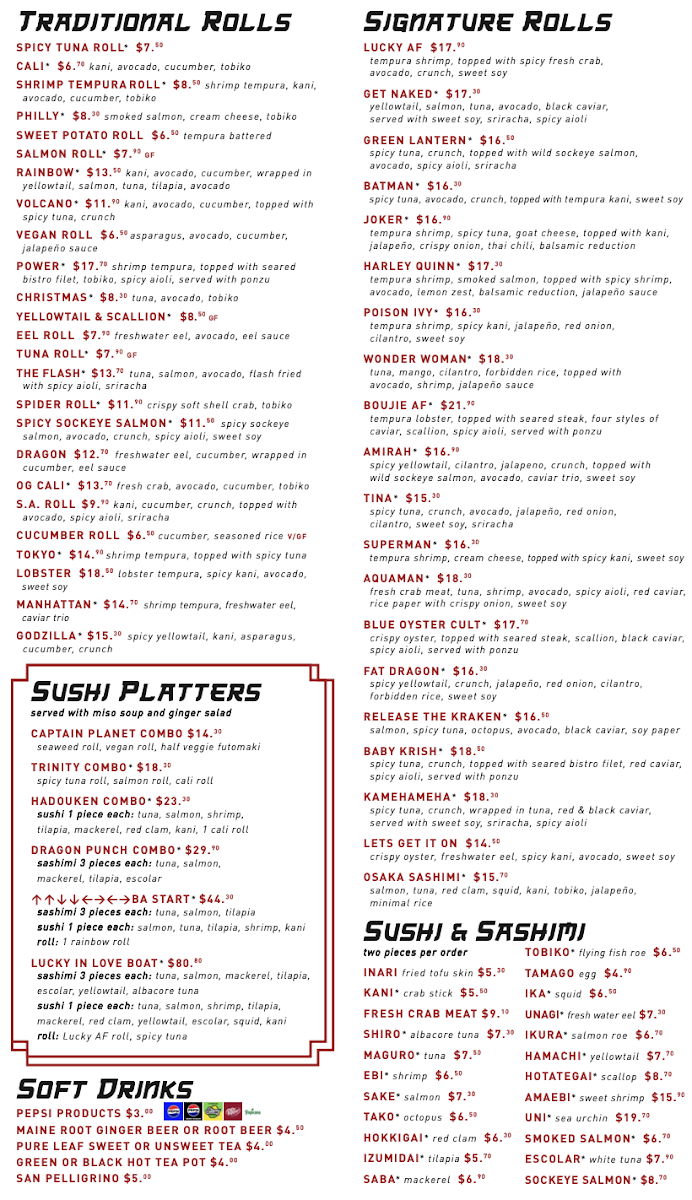 Lucky AF: Asian Fusion & Sushi - 2