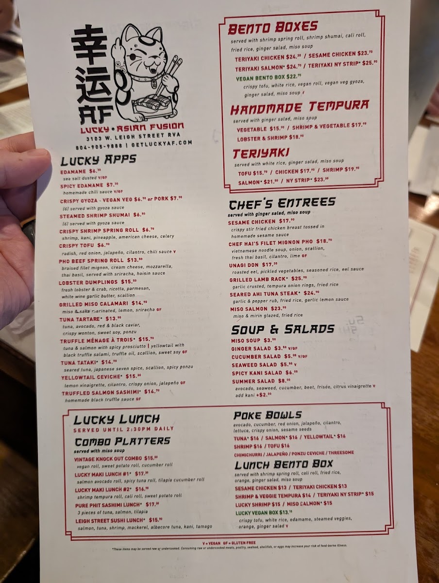 Lucky AF: Asian Fusion & Sushi - 5