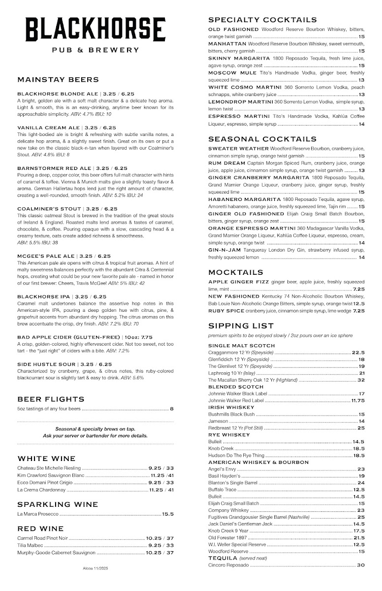 Blackhorse Pub & Brewery Alcoa - 1