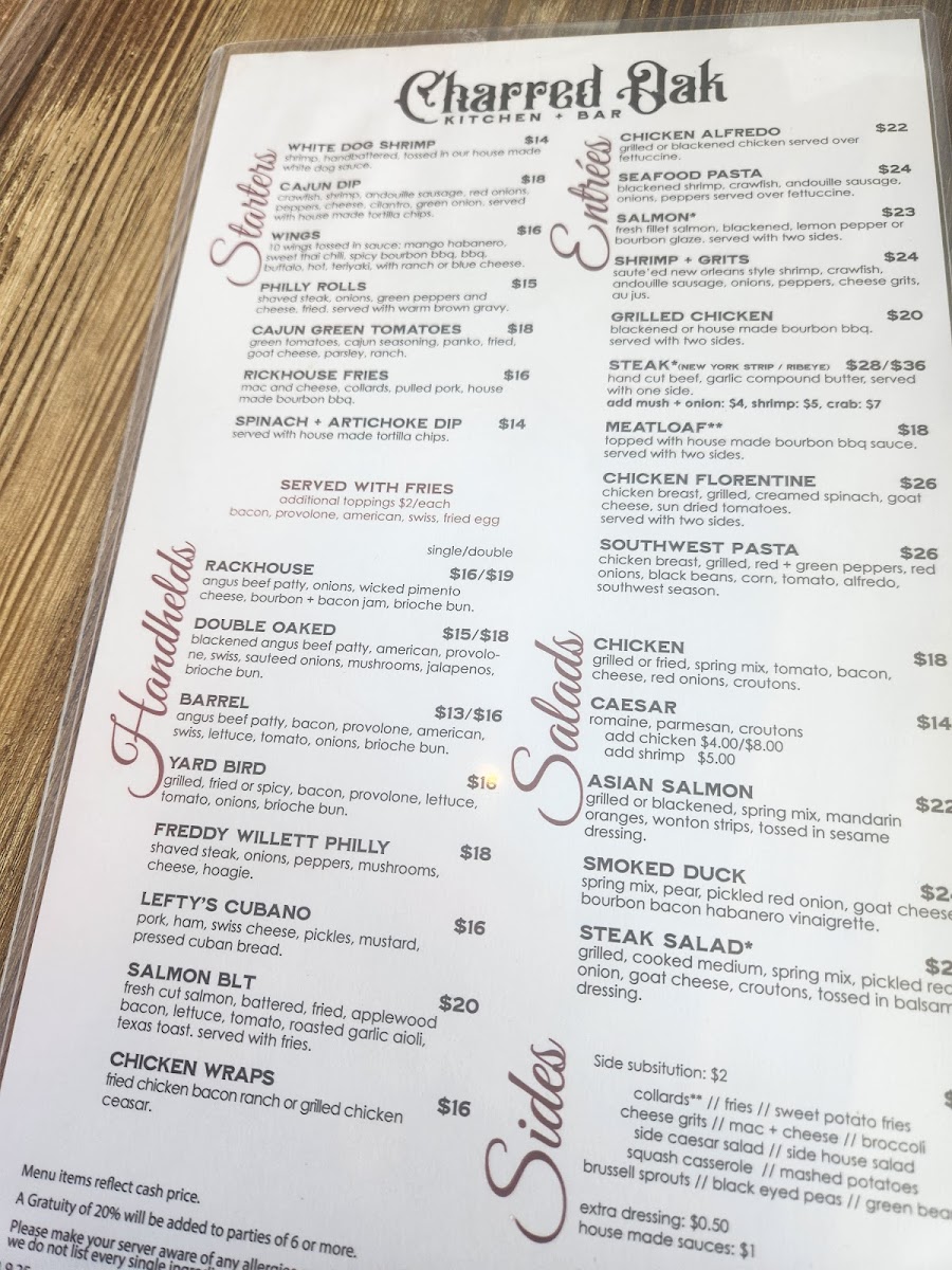 Charred Oak Kitchen Bar - 6