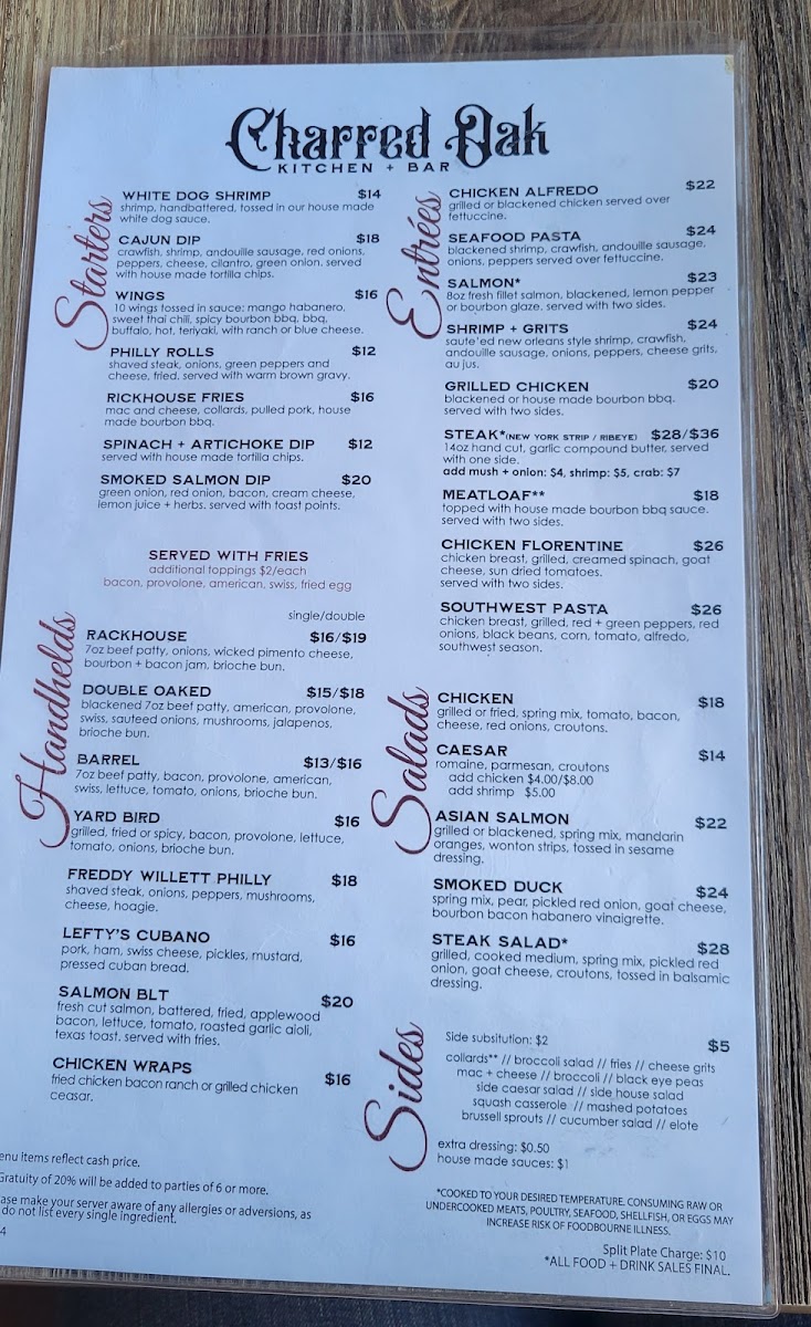 Charred Oak Kitchen Bar - 8