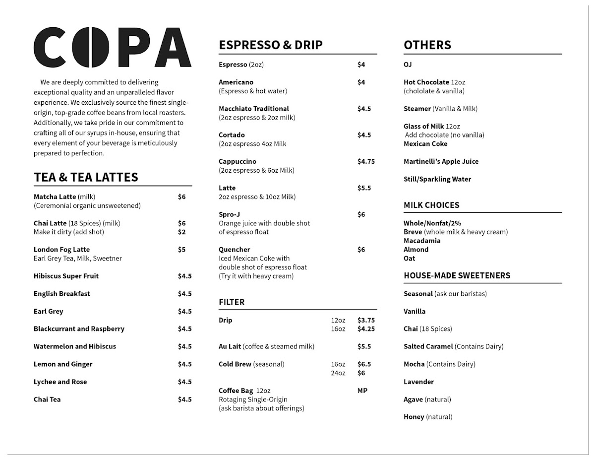 COPA (aka Coffee Parlor) - 2