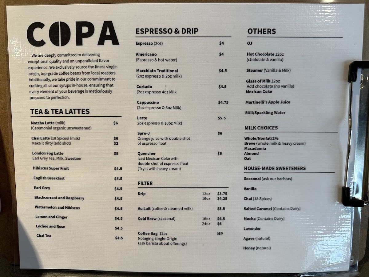 COPA (aka Coffee Parlor) - 4