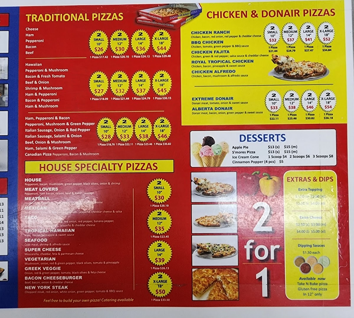 Extreme Donair Pizza - 1