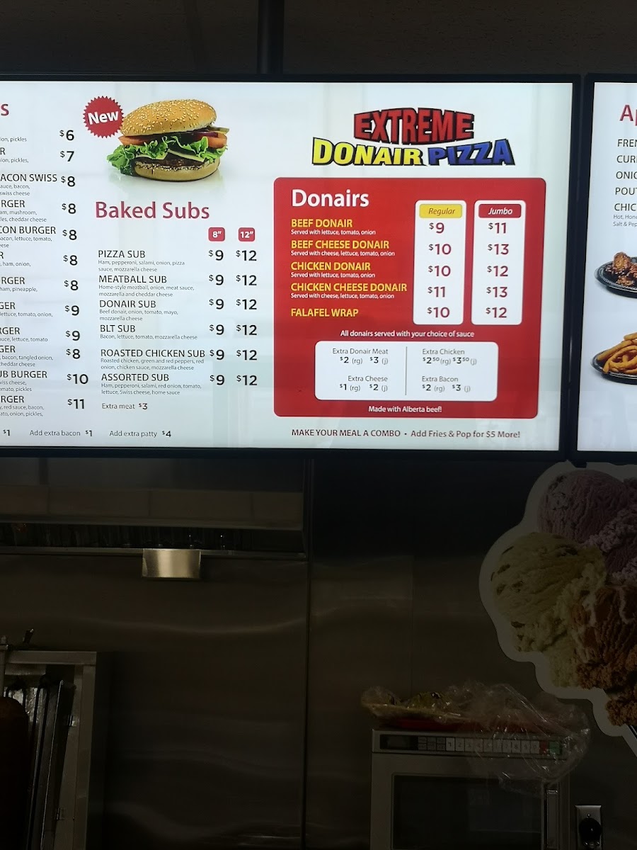 Extreme Donair Pizza - 9